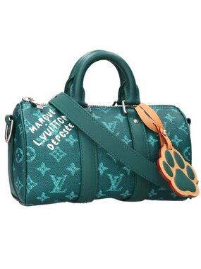 Louis Vuitton Keepall Bandouliere 25 Monogram Heritage Canvas Shoulder Bag 25